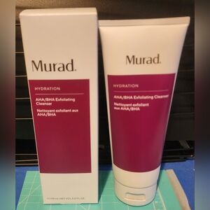 MURAD Hydration AHA/BHA Exfoliating Cleanser Full Size 6.75fl oz BENIFIT CHARTIY